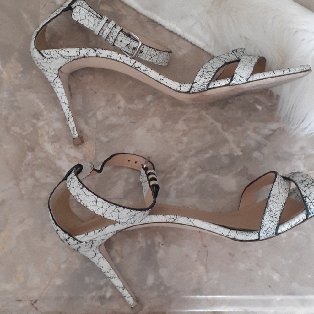 J.crew  woman's  open toe ankle straps heels suze 9 - Picture 16 of 16